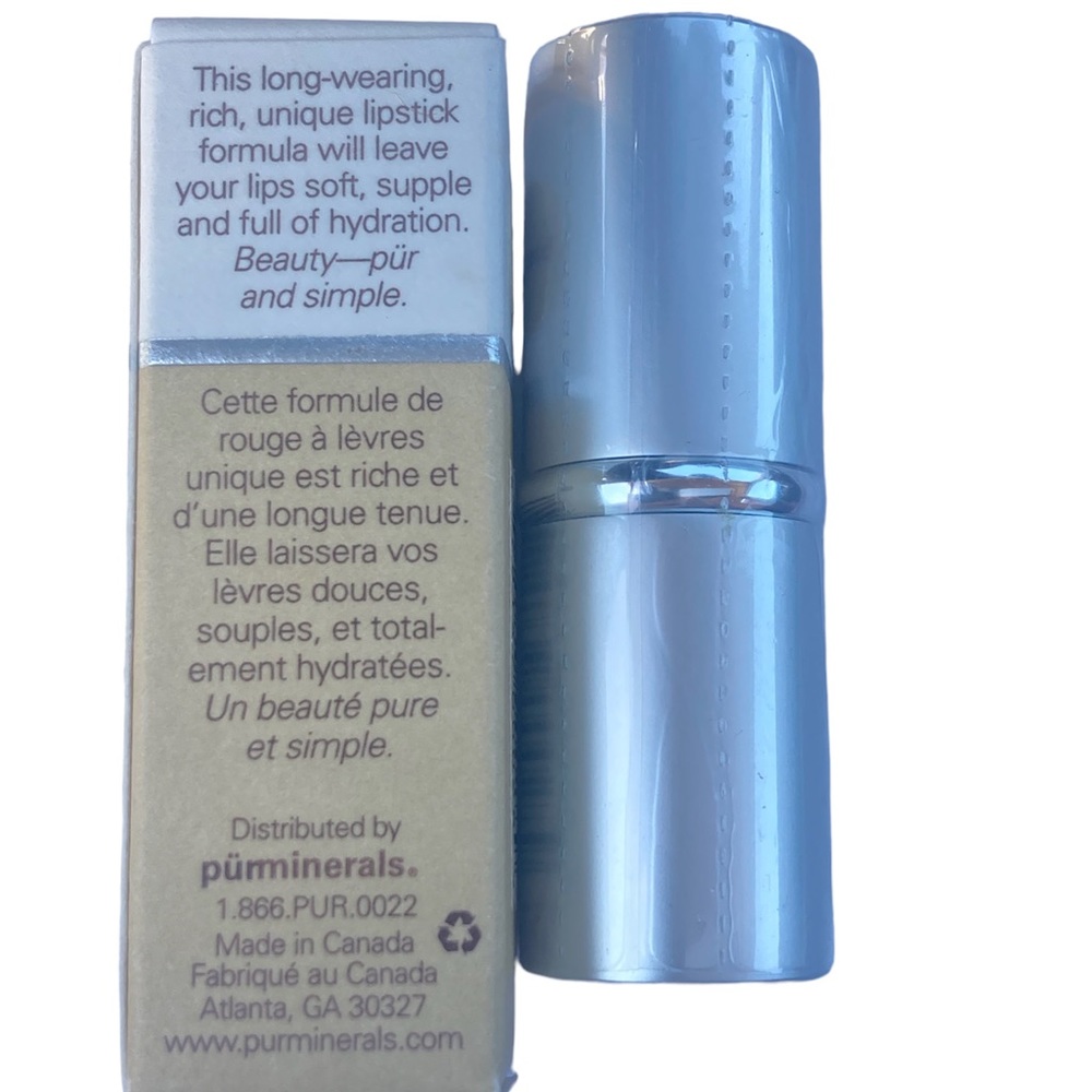 PUR Minerals Rosasite Lipstick  NEW SEALED Hard 2 Find COLOR Discontinued. - Picture 3 of 4